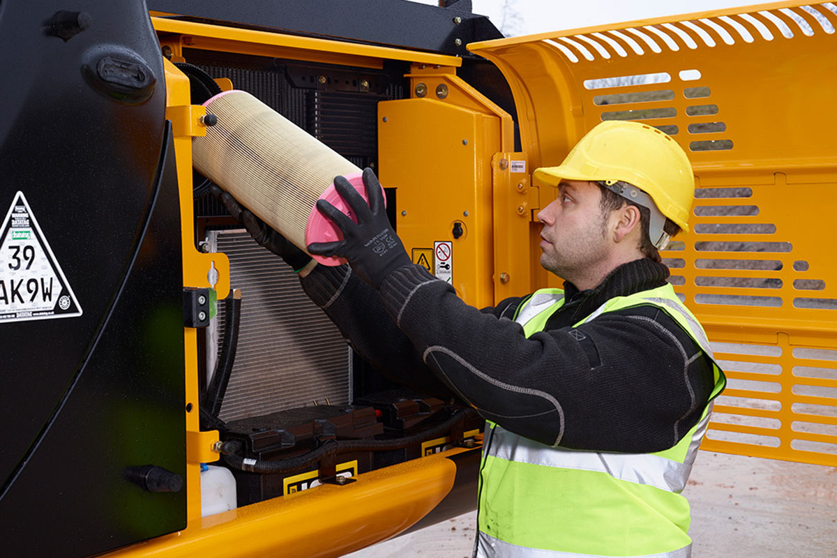 JCB machine care