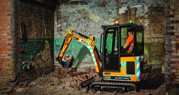 Electric JCB Digger Now Available
