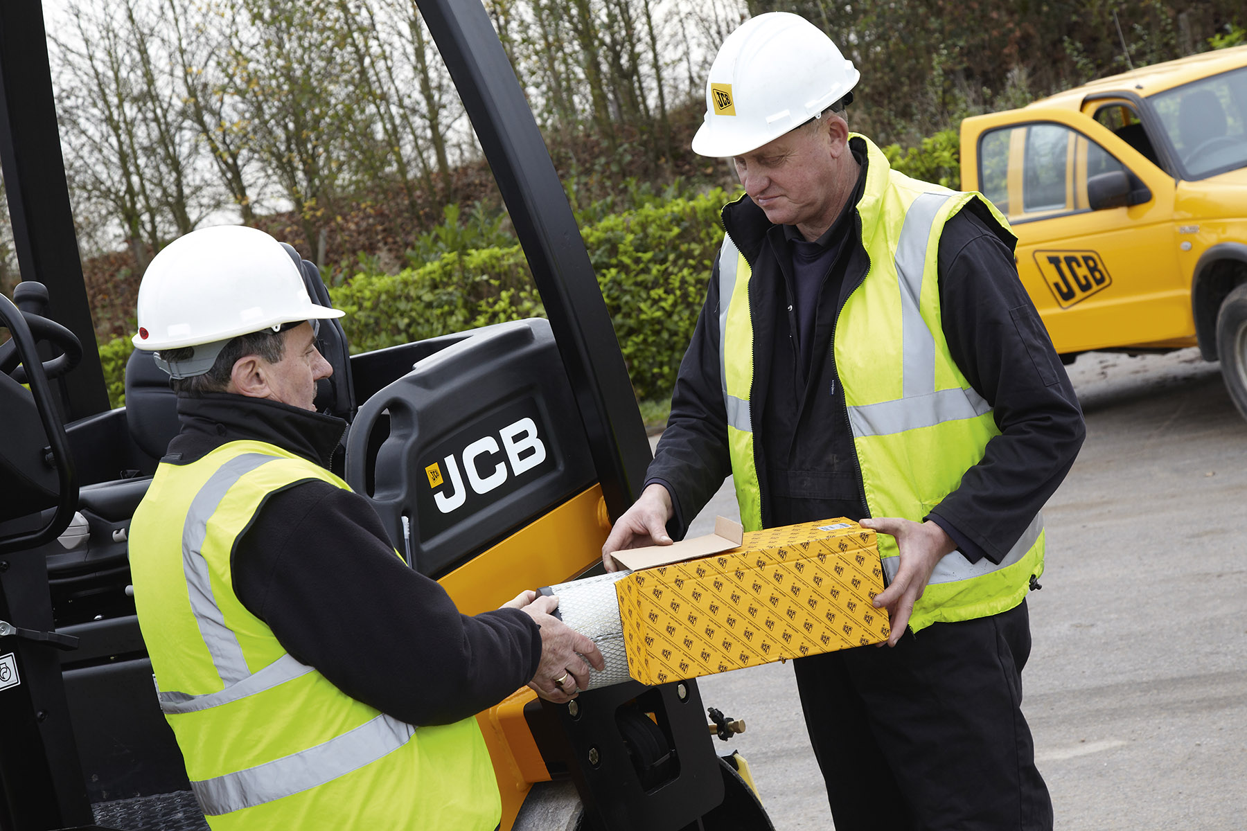 JCB machine care